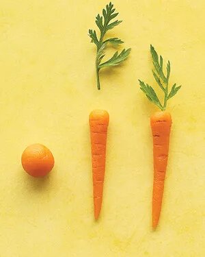 Marzipan Carrots for Easter